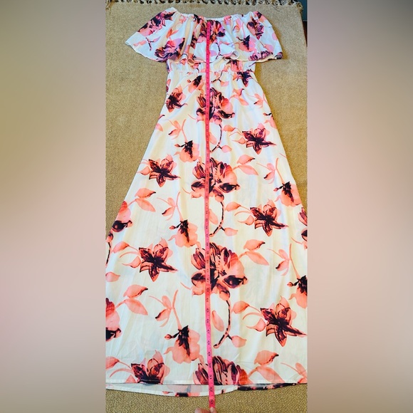 Vigvog Boho Off Shoulder Dress Size Small - Picture 12 of 16